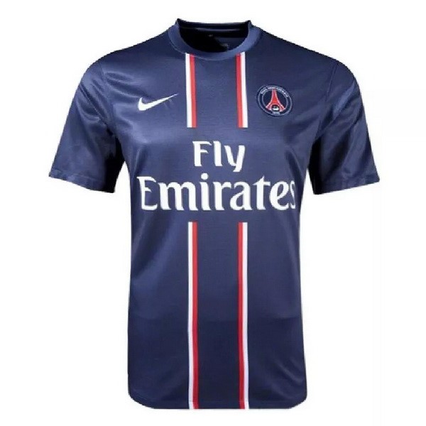 Tailandia Camiseta Paris Saint Germain Replica Primera Ropa Retro 2012 2013 Azul